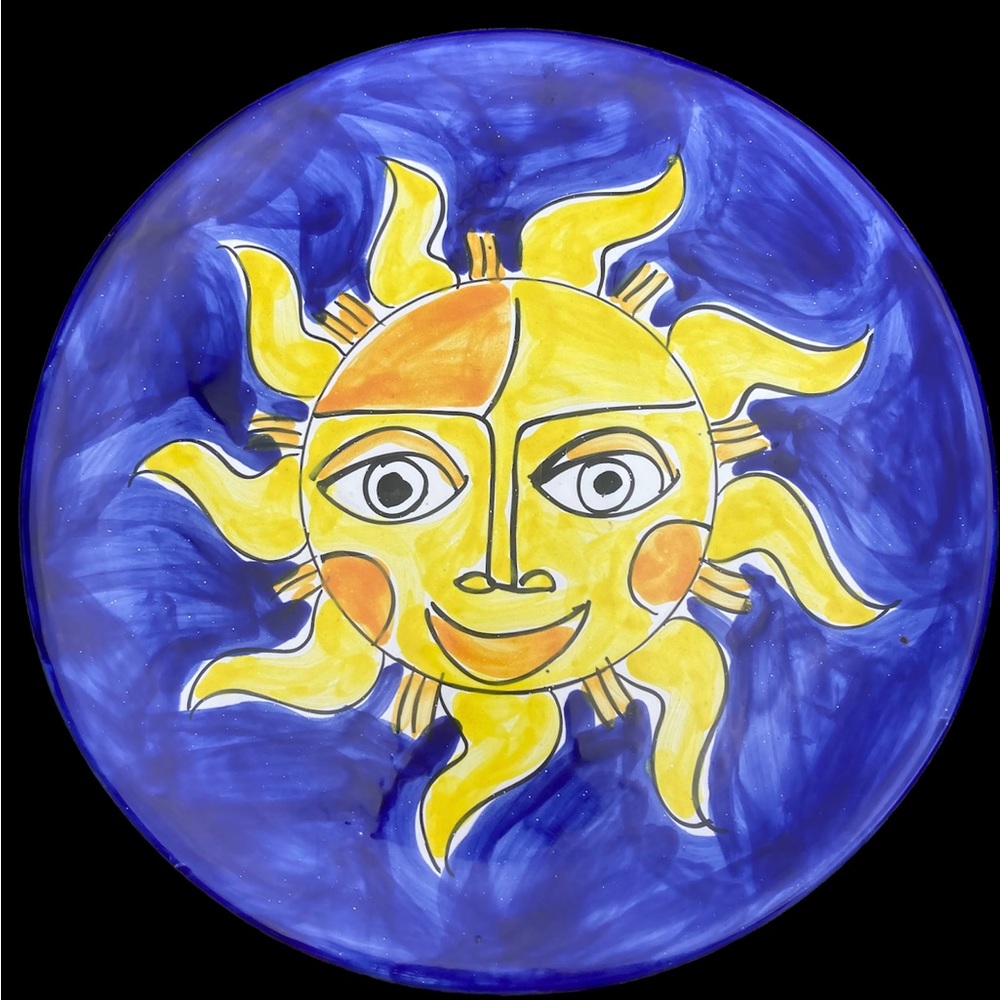 Vintage Sun platter by Macy’s (Appx 90s)